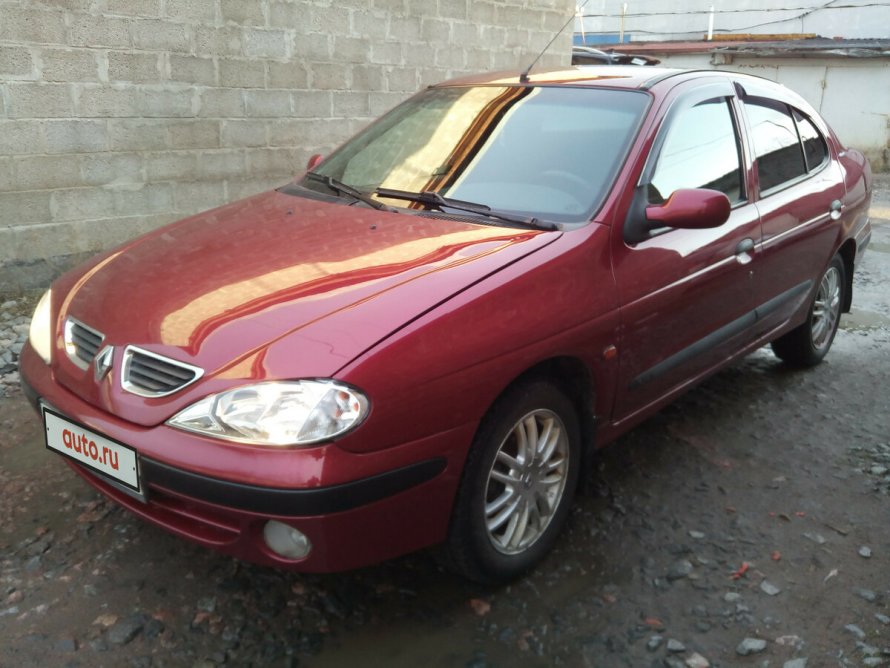 Renault Megane 1.4 МТ, 2000 салон