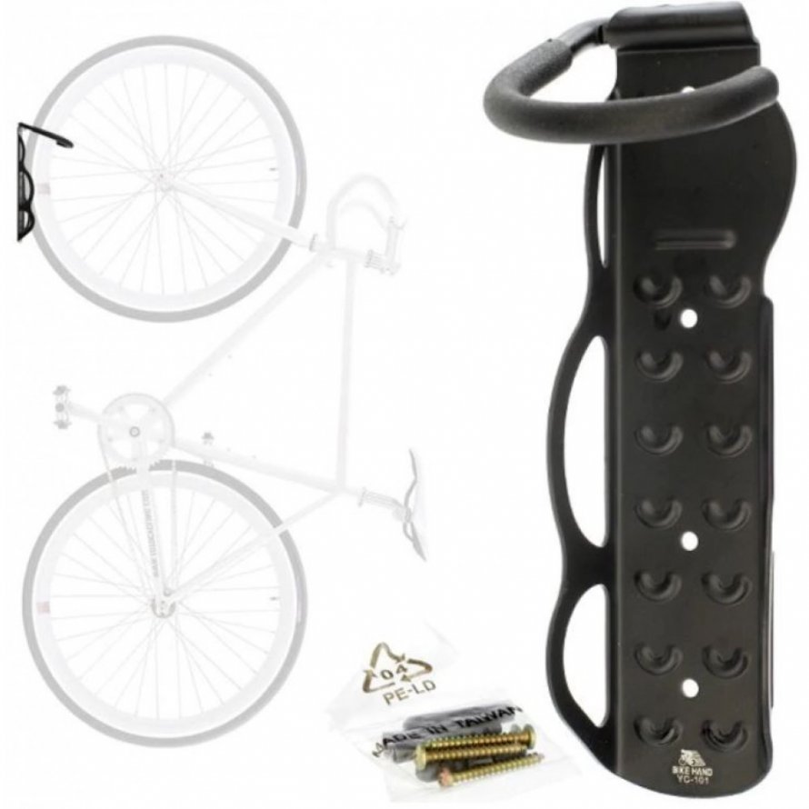 Вертикальный кронштейн для настенного крепления велосипеда Bike hand YC-101