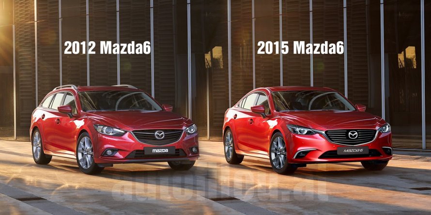 Mazda 6 2013 vs 2015