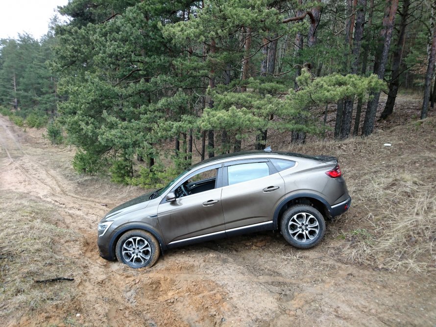 Renault Arkana серебристый