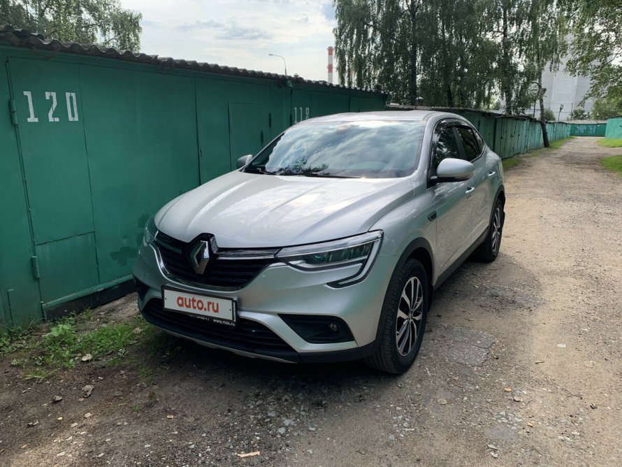 Рено аркана 2019 серый