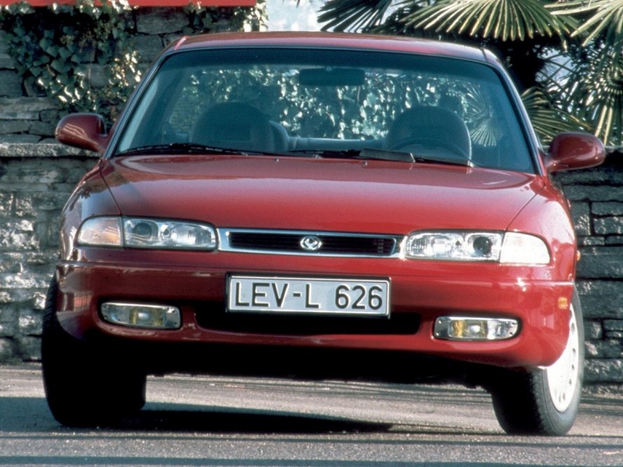Mazda 626 ge Red