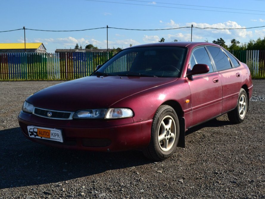 Серая Мазда 626 ge