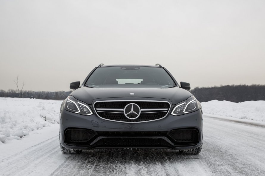 Mercedes e63 AMG Winter