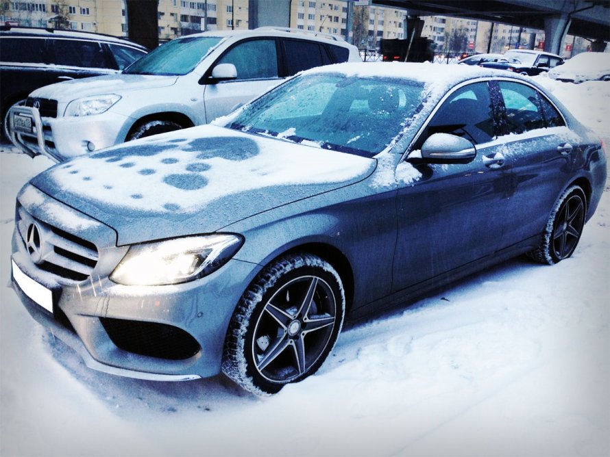 Mercedes Benz e300 зима