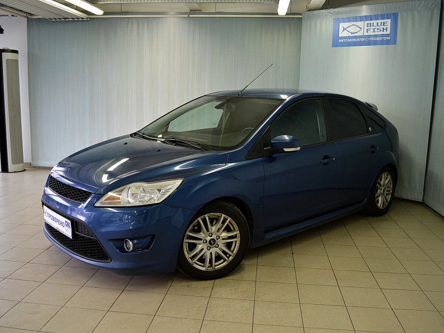 Ford Focus 2 рестайл синий