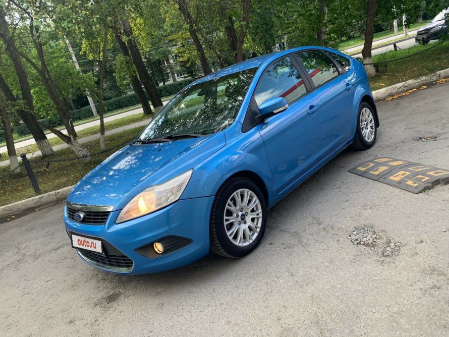 Ford Focus 2008 синяя