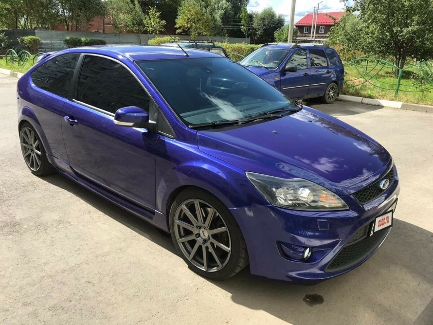 Ford Focus 2 St голубой