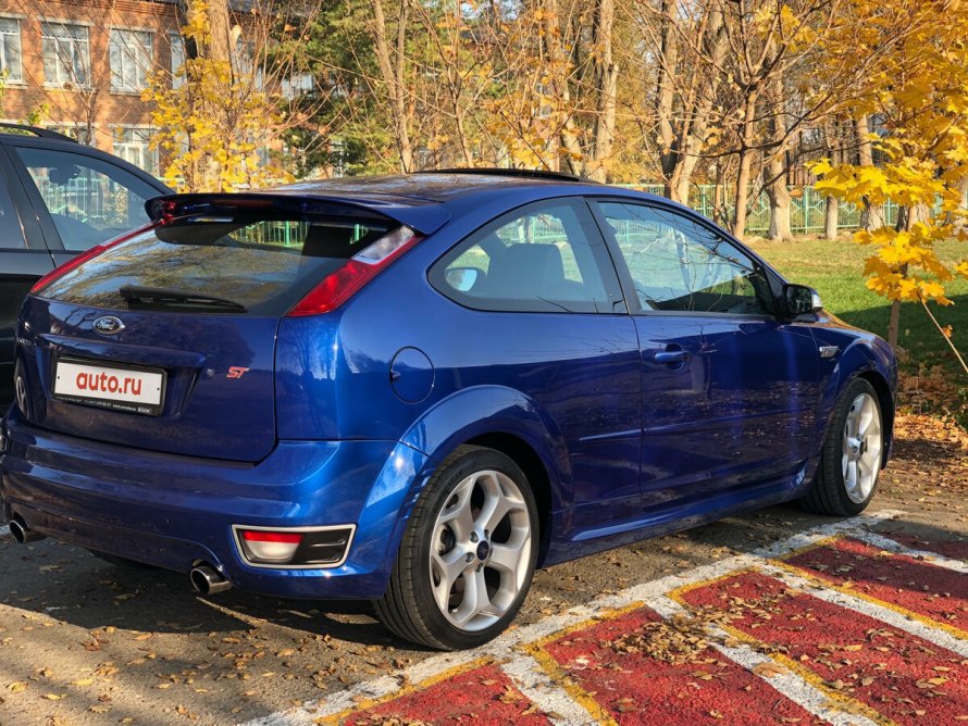 Ford Focus 2 St голубой
