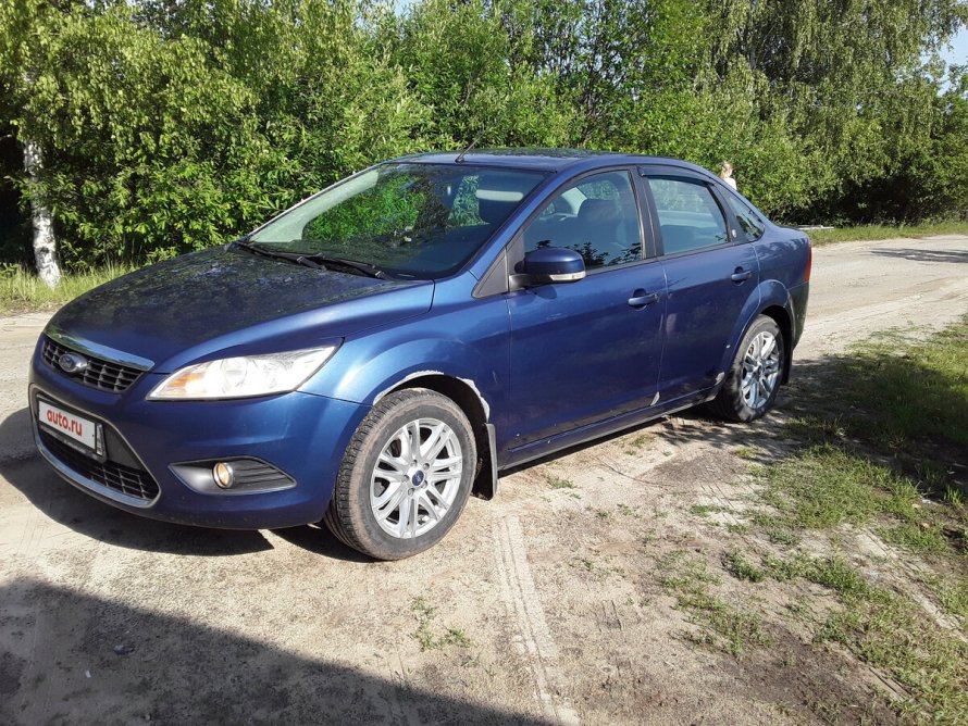 Ford Focus 2008 синяя