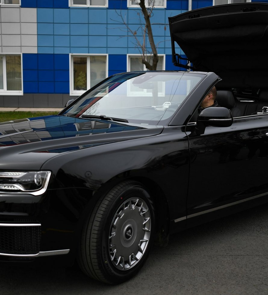 Aurus Senat s600 2020 белый