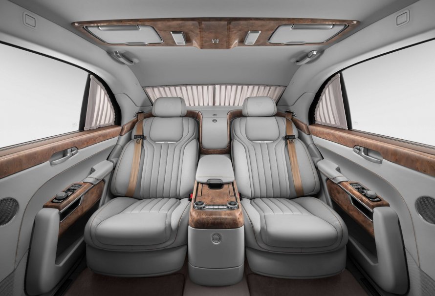 Aurus Senat s600 интерьер