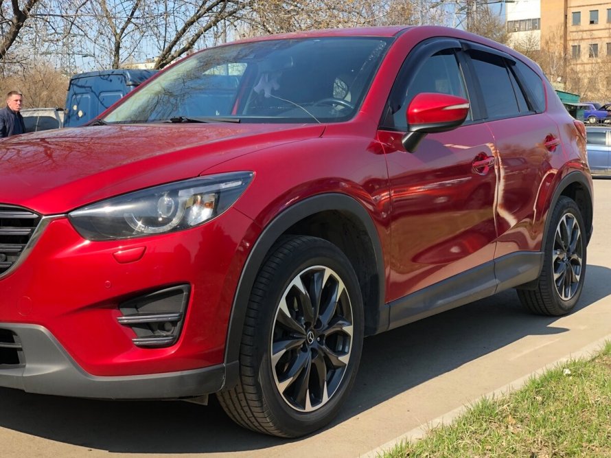 Mazda CX 5 Noir Red