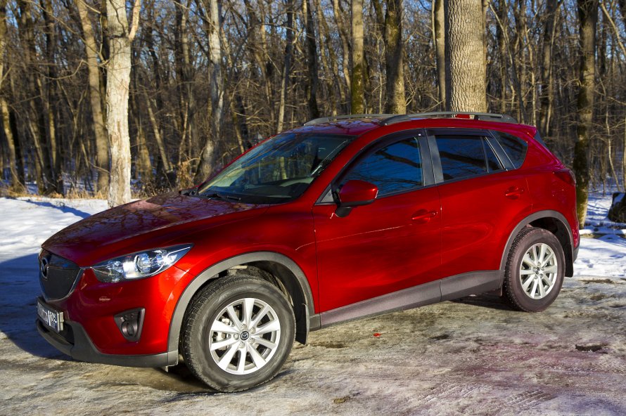 Mazda CX 5 белая