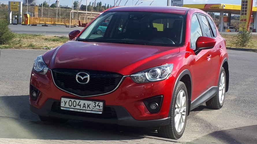 Mazda CX 5 шоколадного цвета