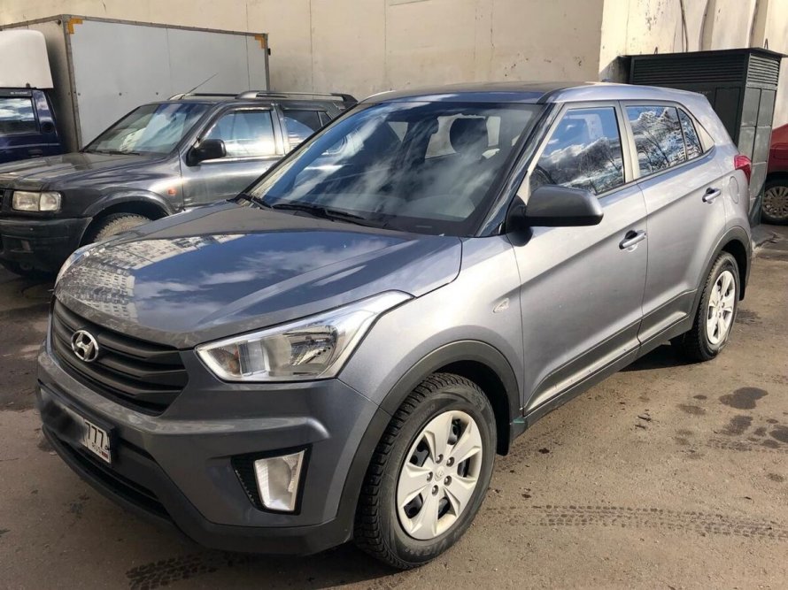 Hyundai Creta серый металлик