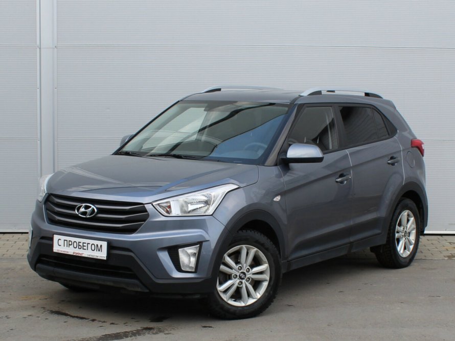 Hyundai Creta серая 2019