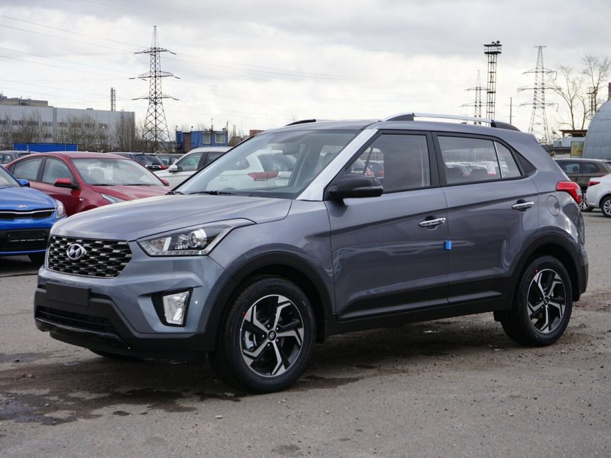 Hyundai Creta 2020 серый