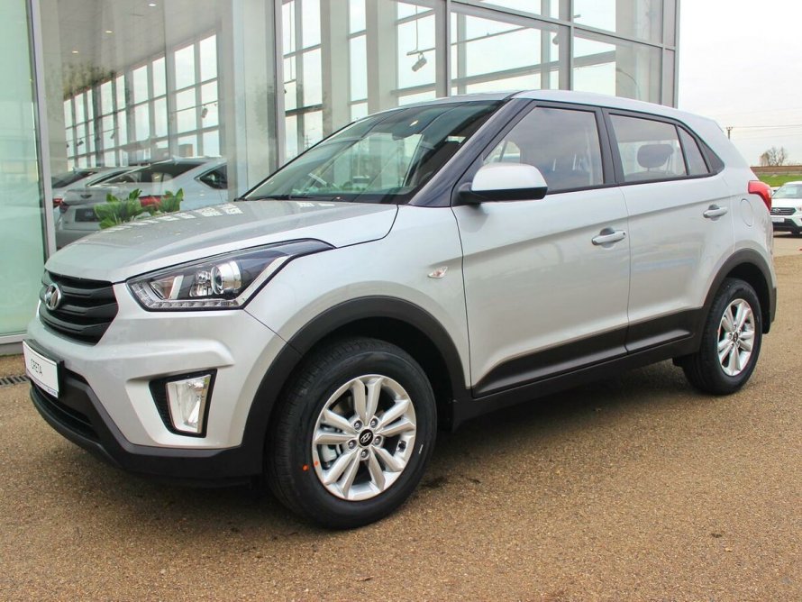 Hyundai Creta 2019 серебристый