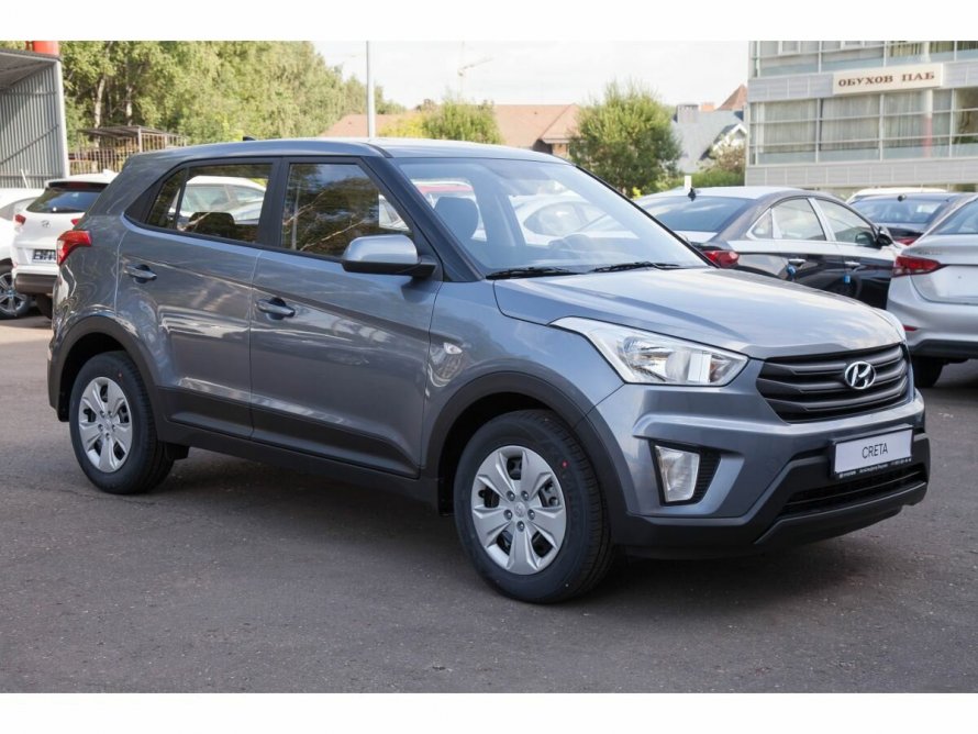 Hyundai Creta серая 2019