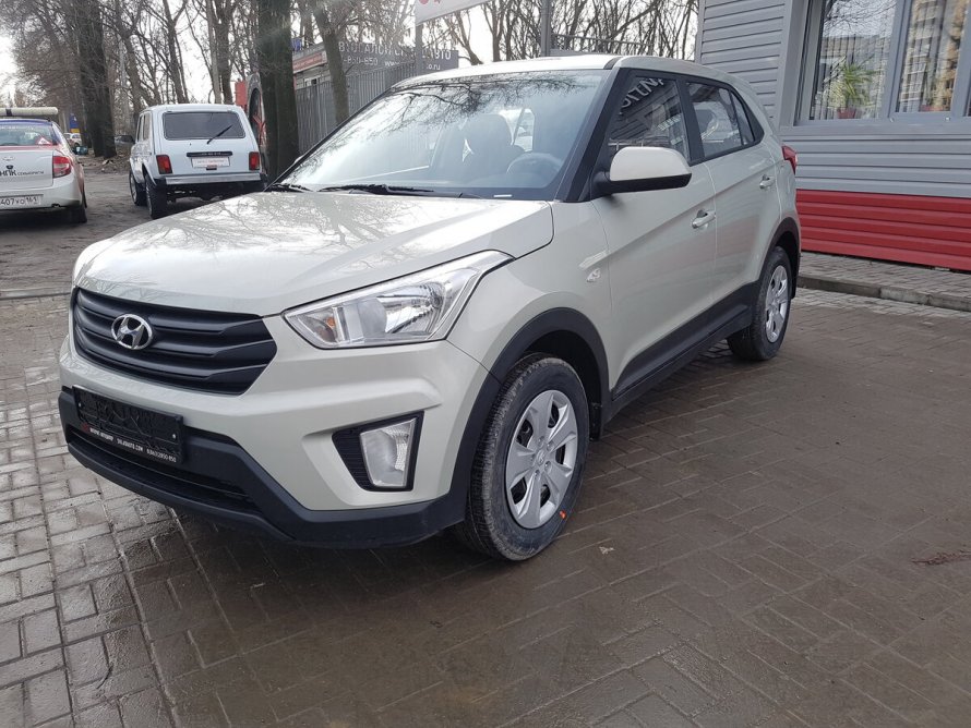 Hyundai Creta бежевый