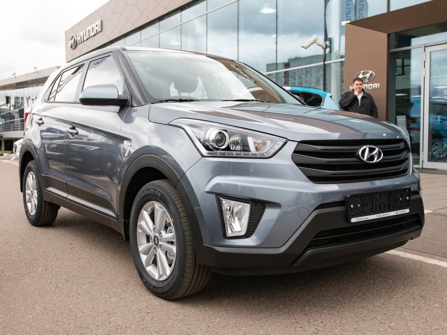 Hyundai Creta серый