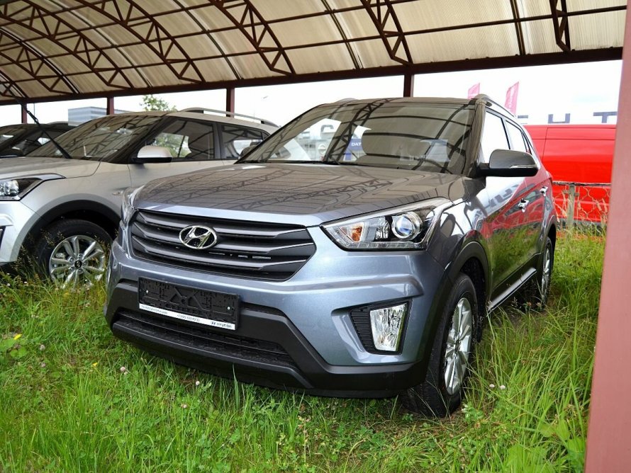 Hyundai Creta серая 2019