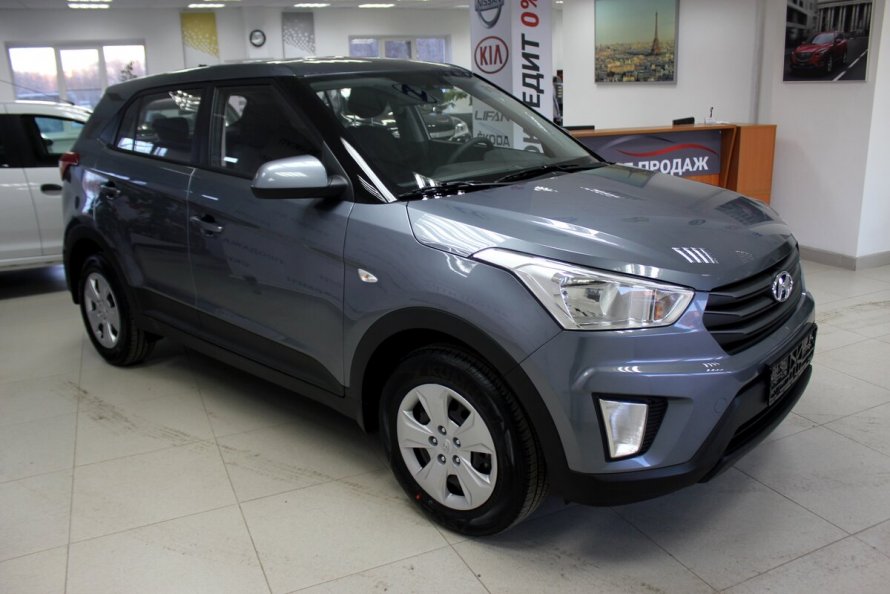 Hyundai Creta серый