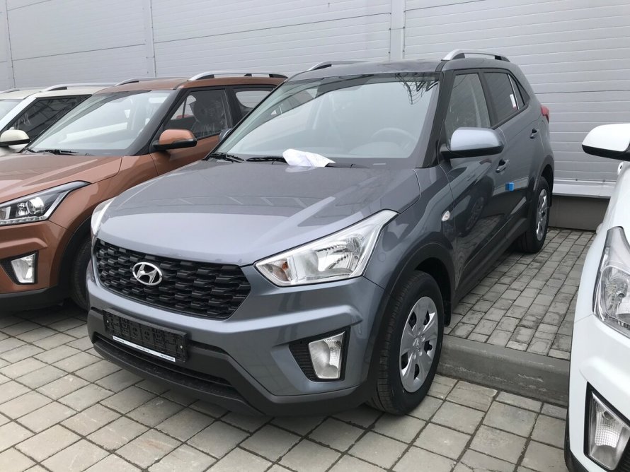 Hyundai Creta 2020 серый