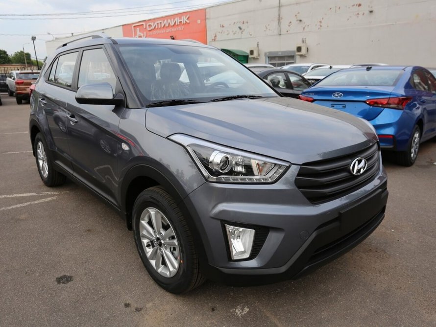 Hyundai Creta серая 2019
