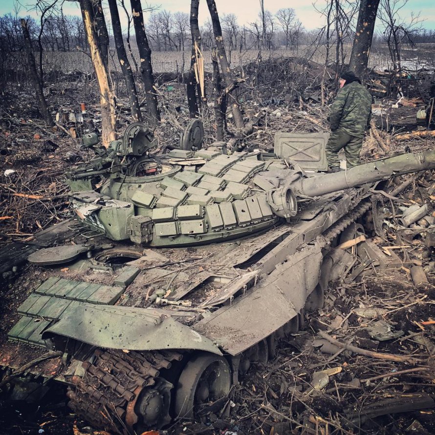 Танк т 80 в Чечне