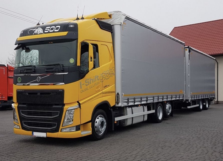 Занавески для фур Volvo FH Euro 6