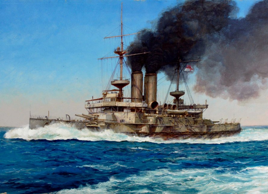 Броненосец redoutable 1878