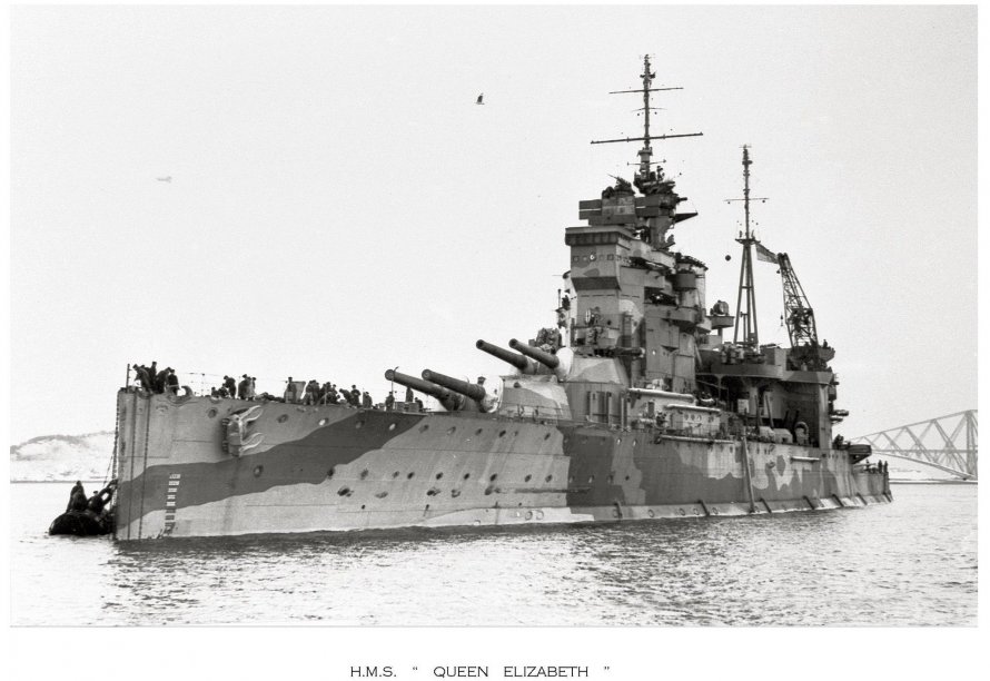 Линкор HMS Dreadnought 1918г