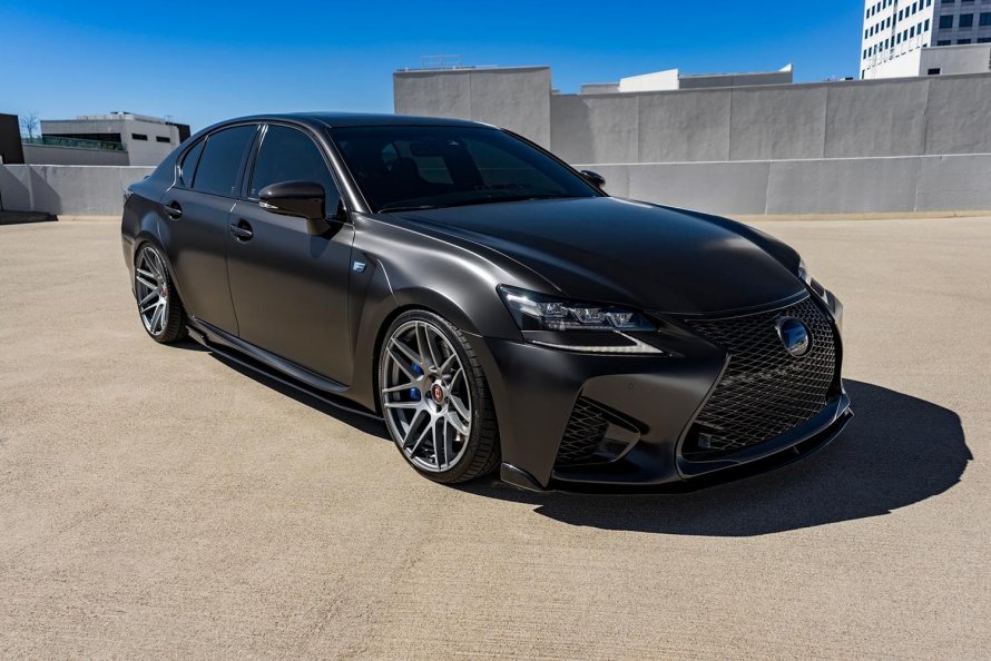 Lexus GS F 2016 Black