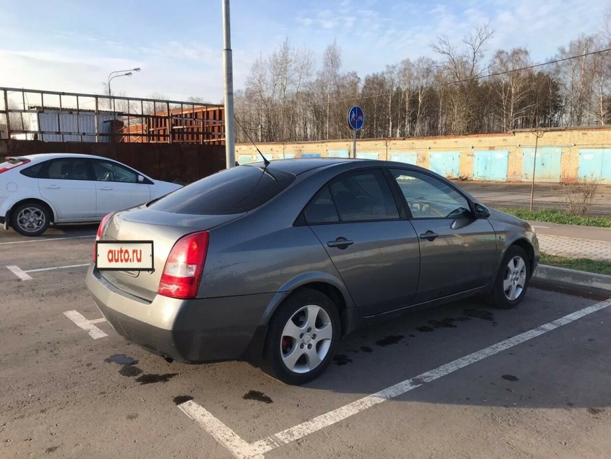 Nissan primera p12 2002 вариатор
