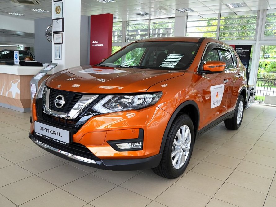Nissan x Trail 2020 оранжевый