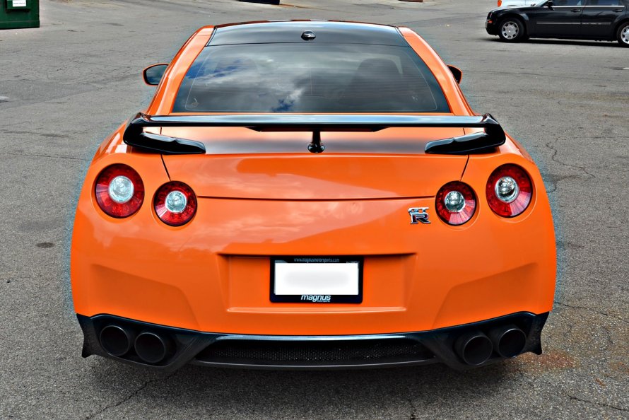 Nissan GTR 35 Orange