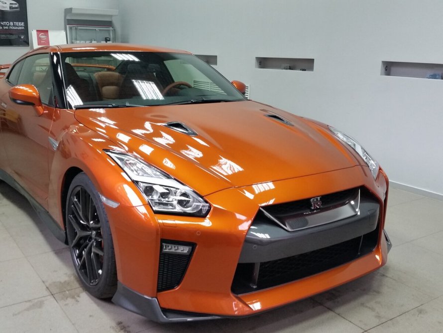Nissan GTR 2012 Orange