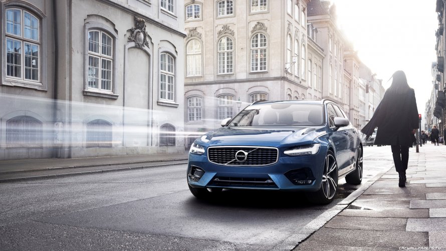 Volvo v90 Blue