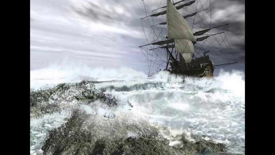 Корабль в Штормовом море
