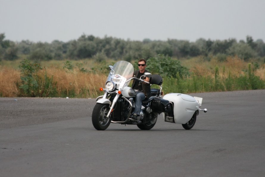 Хонда Gold Wing 1800 с коляской