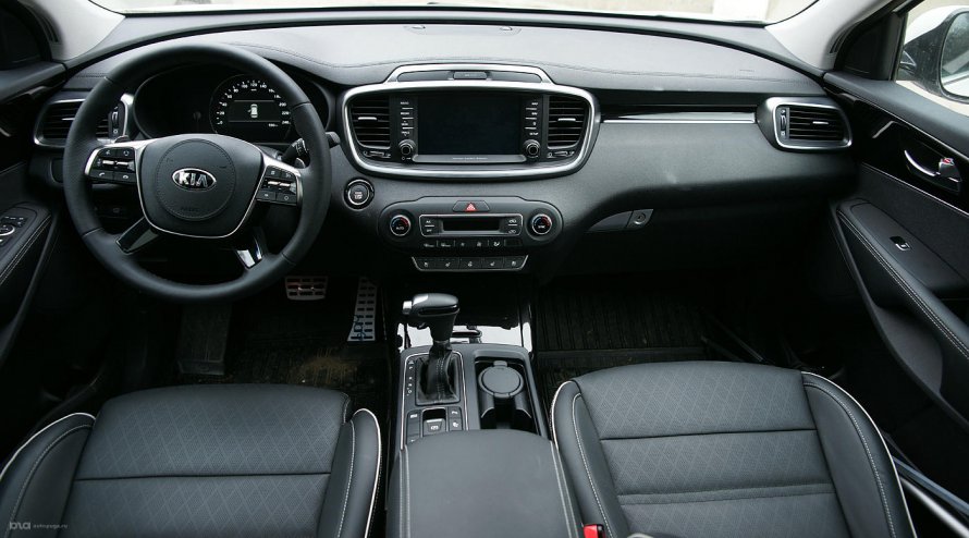 Kia Sorento Prime gt line 2018 салон