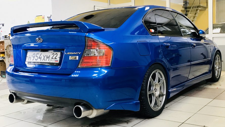 Subaru Legacy b4 bl5 задний бампер Blitzen