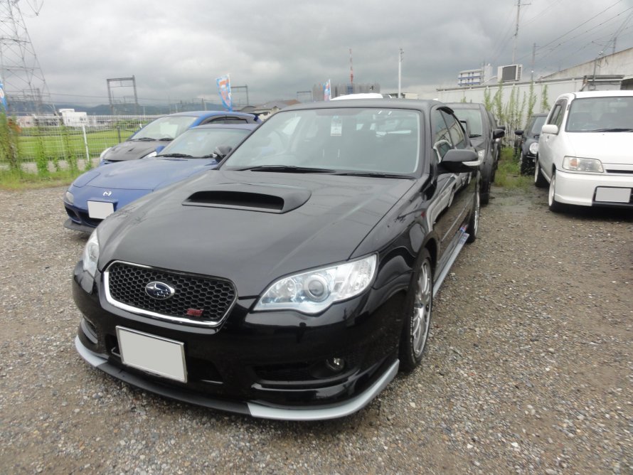 Subaru Legacy bl5 черный