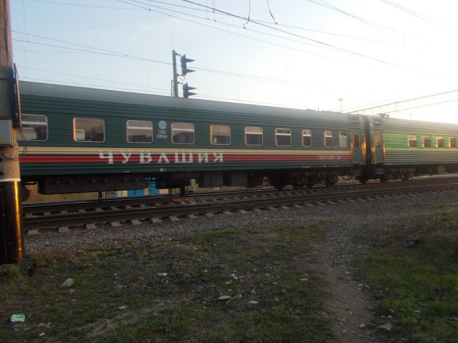 Поезд 491э Казань Адлер св