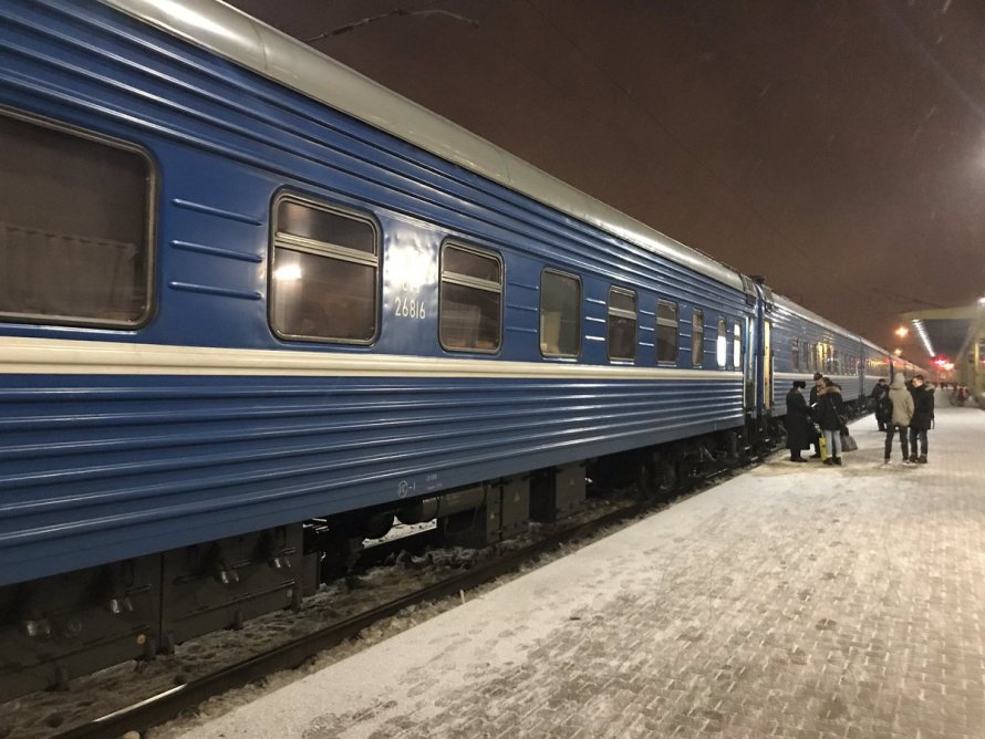 Вагоны поезда Москва Владивосток