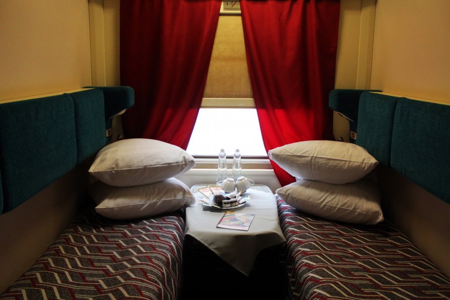 Купе Люкс вагона Герлиц