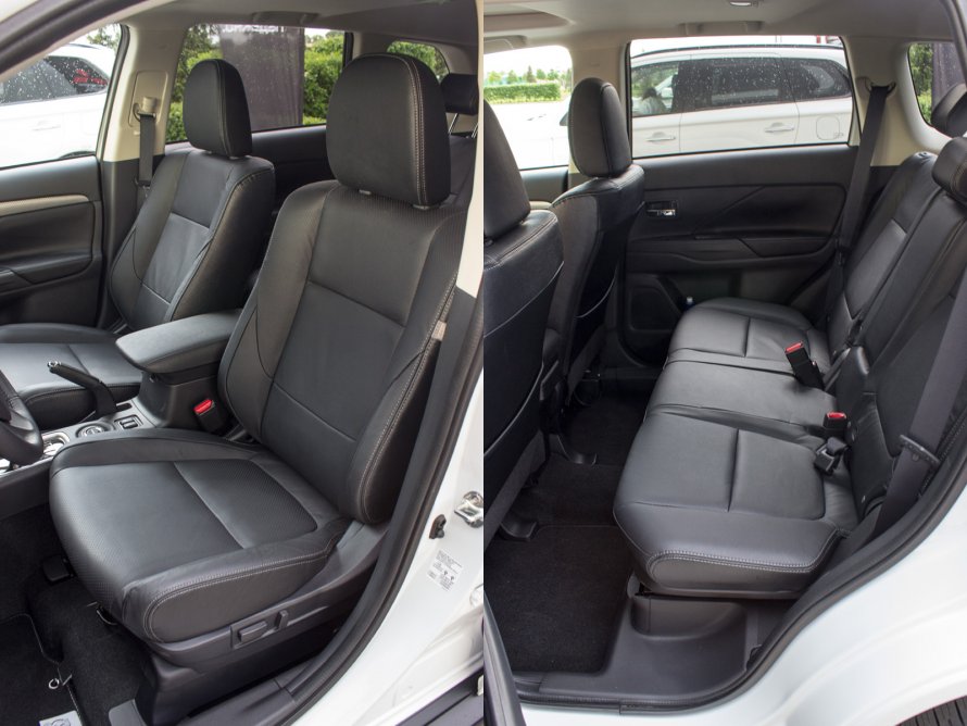 Mitsubishi Outlander 2016 салон