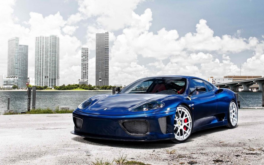 Ferrari 360 синий